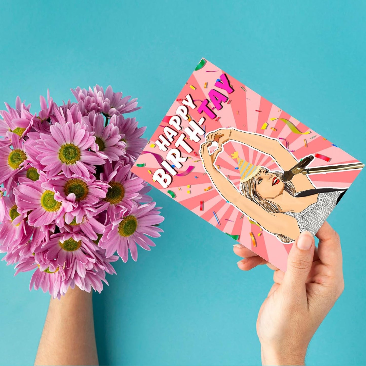 Popular Singer Taylor Swift Birthday Card For Girls Boys