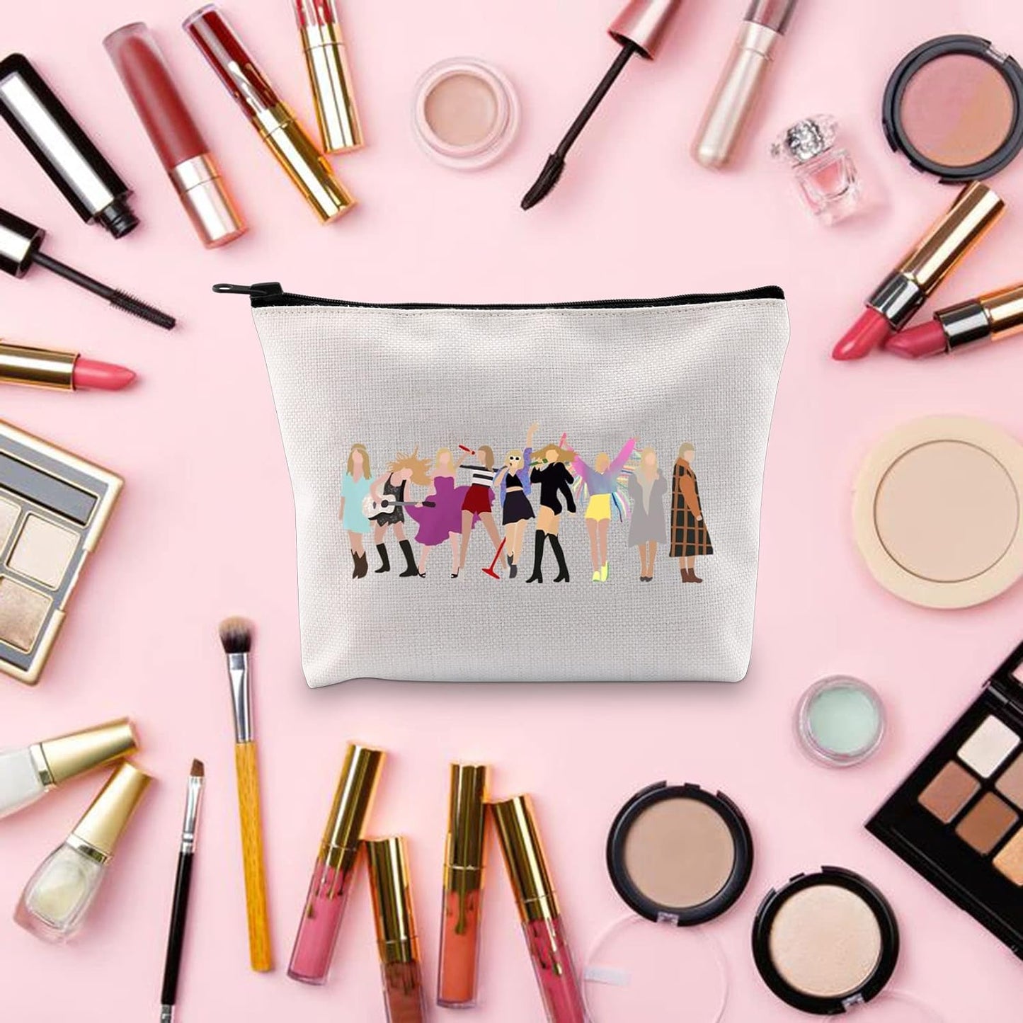 Album Inspired Gift Let Us enjoy Sing Song Makeup Bag Taylor Swift's Merchandise Music Lover Gift