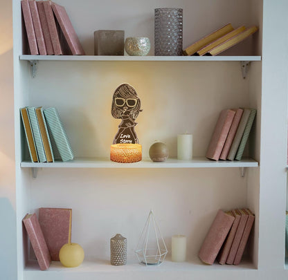 Taylor Swift Toys. Table Lamp for Music Party Supplies.Night Light with 16 Colors Change and Timing