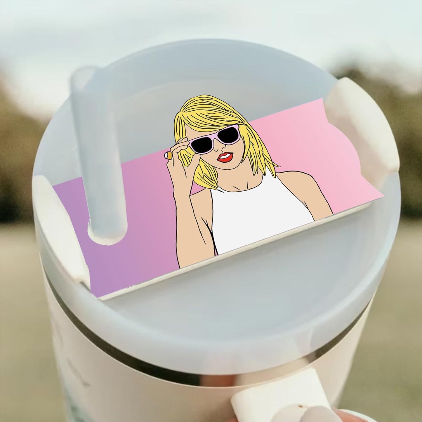 3-Pack Taylor Swift Name Tags for 40oz Stanley Cup Accessories Tumbler Lid