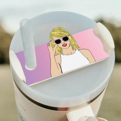3-Pack Taylor Swift Name Tags for 40oz Stanley Cup Accessories Tumbler Lid