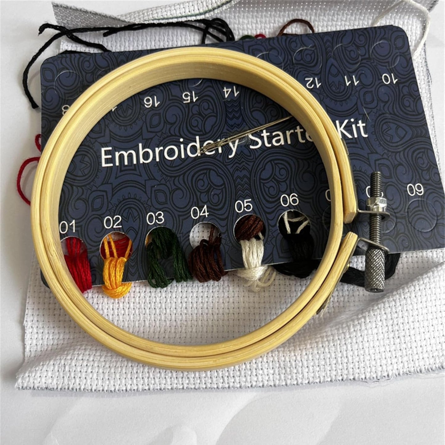 Christmas Cross Stitch Advent Calendar - Cross Stitch Advent Calendar 2024, Christmas Countdown Embroidery Kit, Christmas Advent Calendar Cross Stitch Patterns for Beginners and Craft Lovers