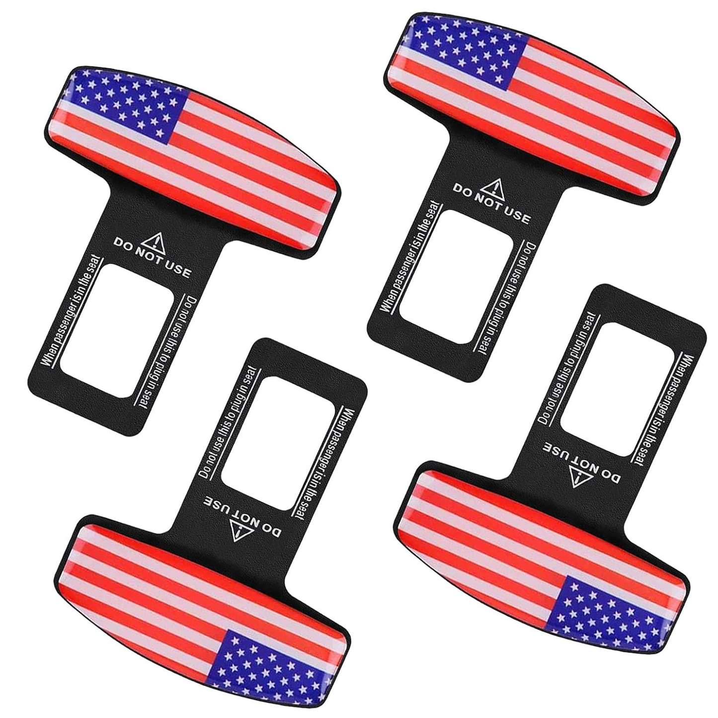 4Pcs Auto Safety Belts Slot Plugs Fitting Eagle Safety Belts Accessory Suitable for All Cars Make Driving More Comfortable and Flexible Christmas Valentines Gifts