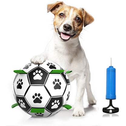 Interactive Tug of War Dog Soccer Ball Toy