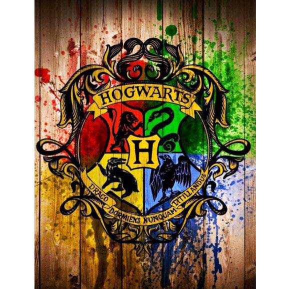 Harry Potter DIY 5D Magic Diamond Rhinestone Painting Kits for Adults and Children Embroidery Wizard Arts Craft Home Wall Decor Hogwarts Diamond Painting