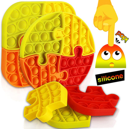 5 Pcs Push Pop Bubble Puzzle Fidget Toy