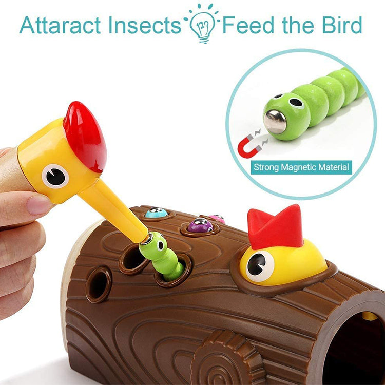 Hungry Woodpecker Montessori Toys