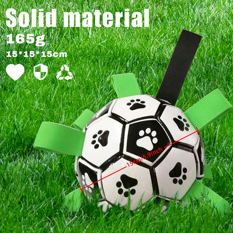 Interactive Tug of War Dog Soccer Ball Toy