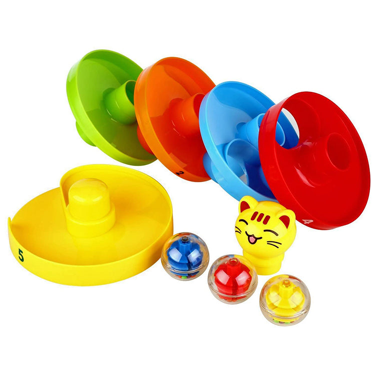 5 Layer Ball Drop and Roll Swirling Tower