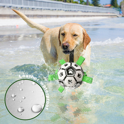 Interactive Tug of War Dog Soccer Ball Toy