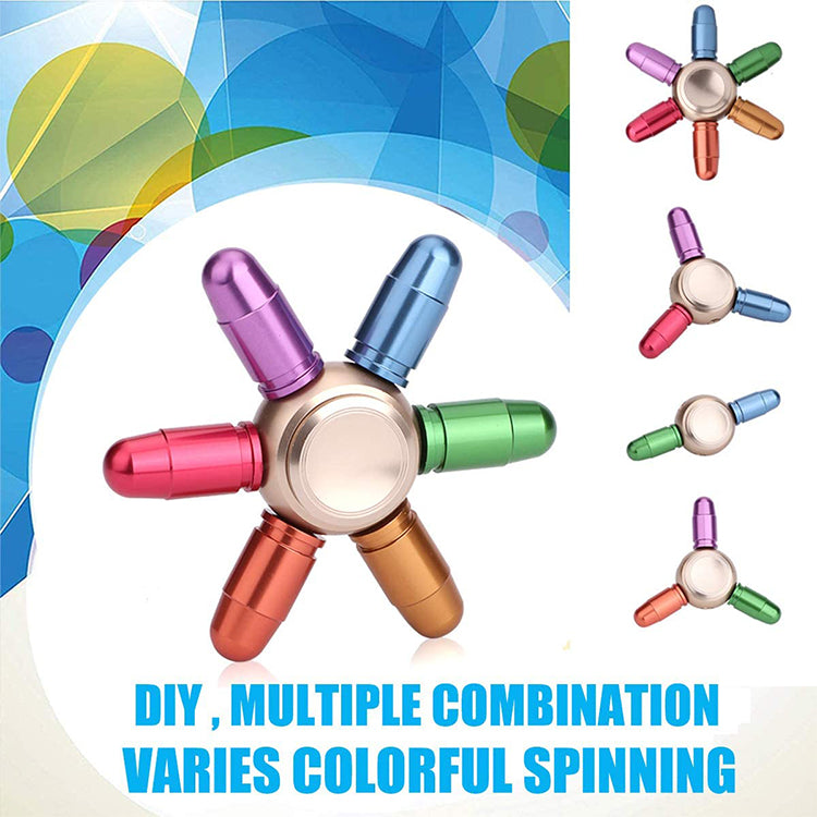 Cool DIY Fidget Spinners Metal Sensory Gadget Toy