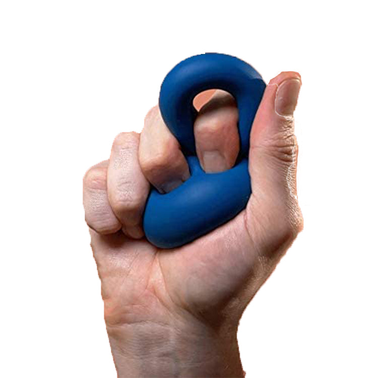 Blue Ergonomic 100% Silicone Silky Soft Toy