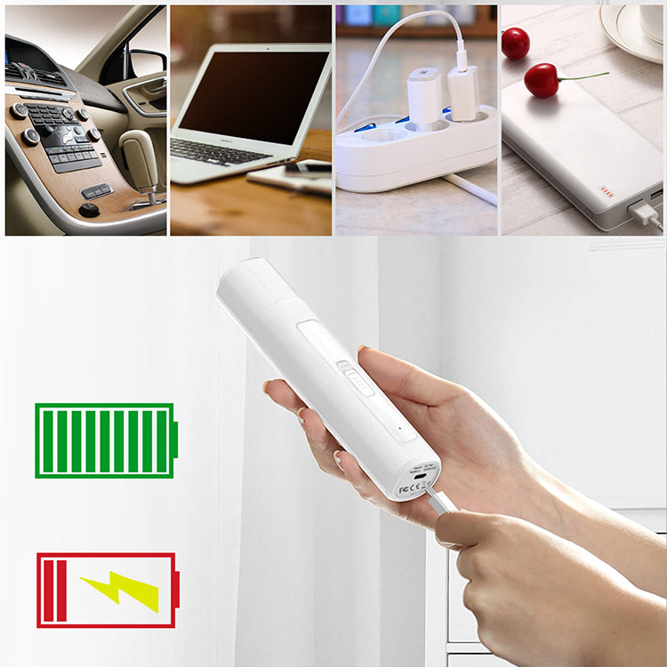 Upgraded Pet Nail Grinder with LED Light Rechargeable