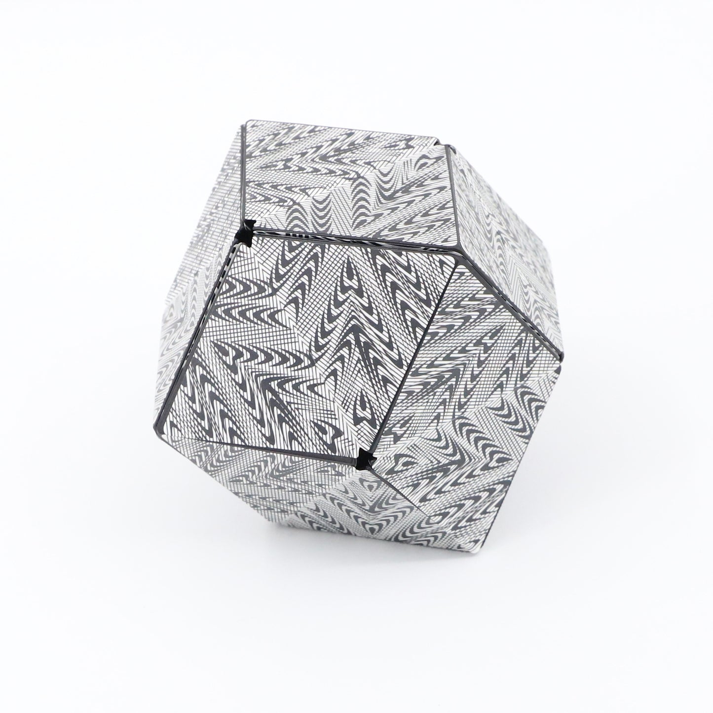 4 Pack 3D Magic Leisure Puzzle Cube Shape Shifting Box Fidget Toy