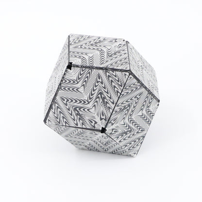 4 Pack 3D Magic Leisure Puzzle Cube Shape Shifting Box Fidget Toy