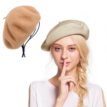 Winter Women Girl's Beret Cap
