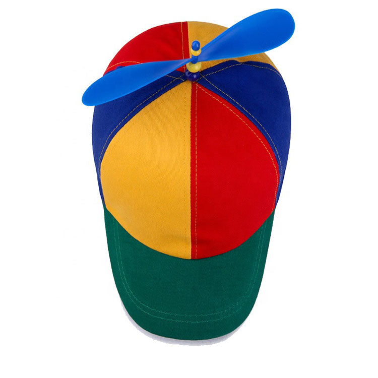 Spring and Summer Multi Color Bamboo Dragonfly Hat