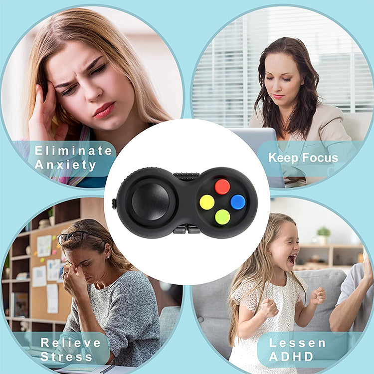 Fidget Pad Toy Handheld Mini Controller Toy
