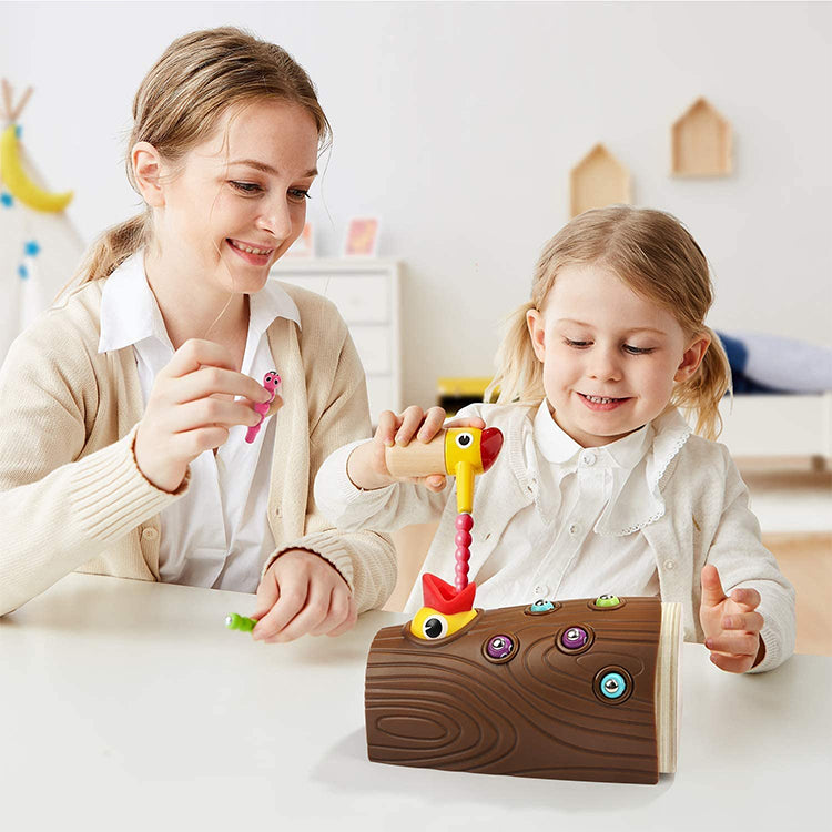 Hungry Woodpecker Montessori Toys