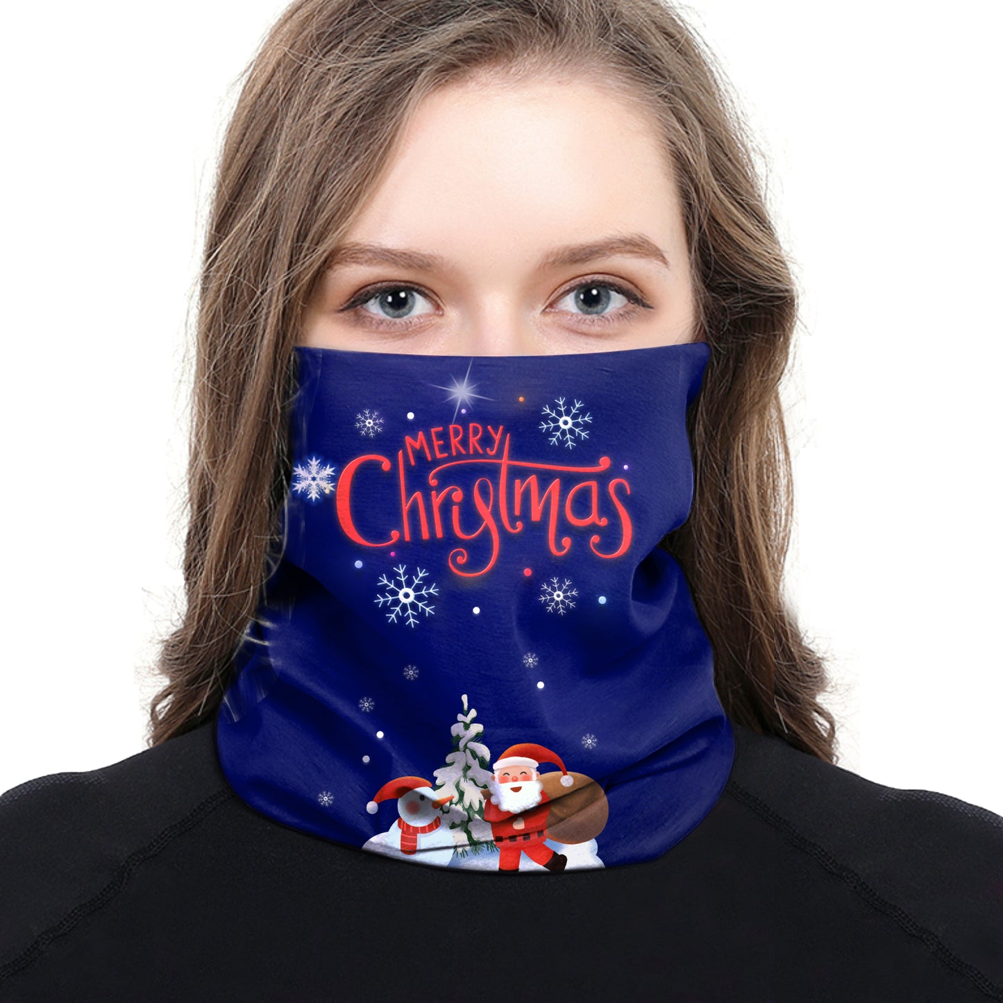 Winter Snowflake Balaclava Neck Gaiter