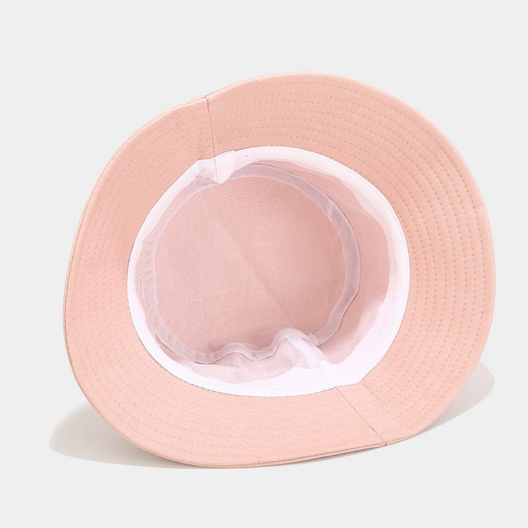 Smiley Face Sunbonnet Bucket Fisherman Hat