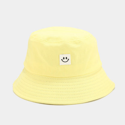 Smiley Face Sunbonnet Bucket Fisherman Hat
